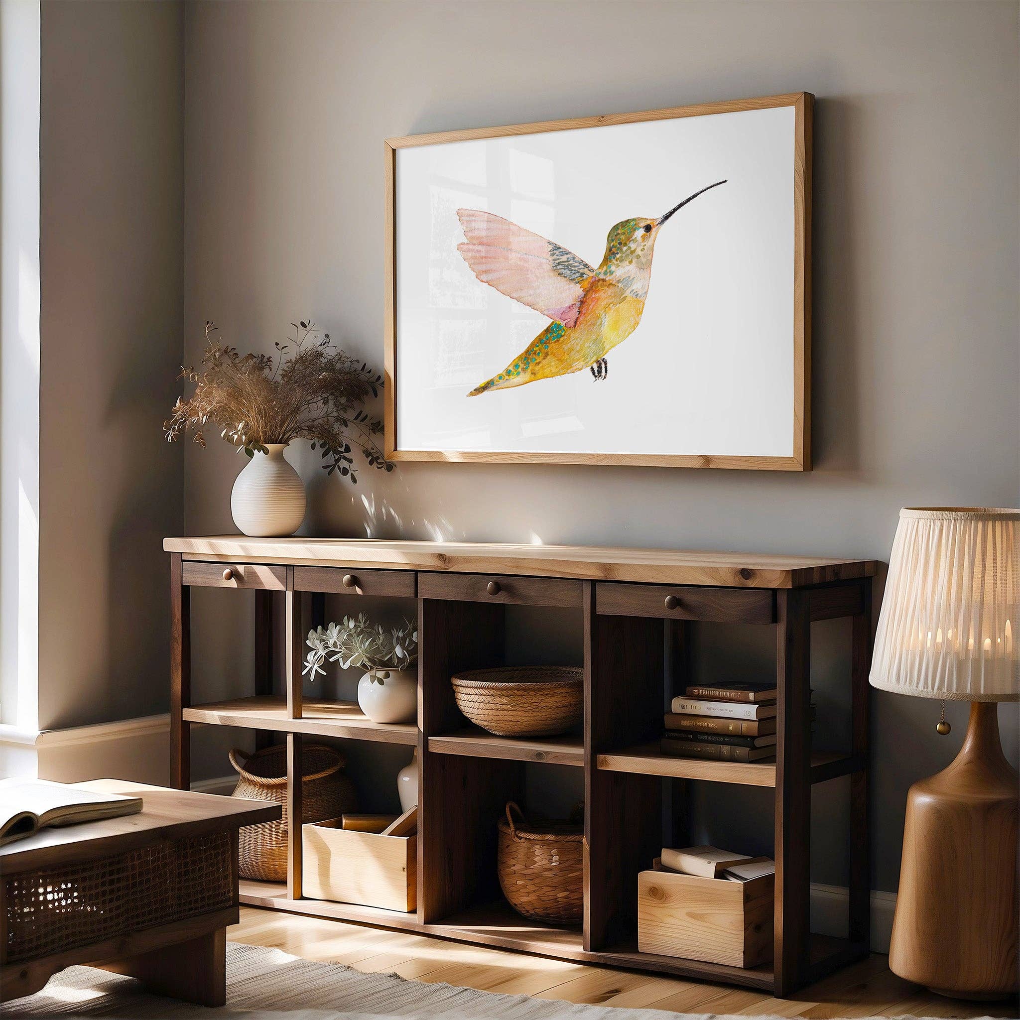 Snoogs & Wilde Art – wholesale Art print – Rufous Hummingbird5