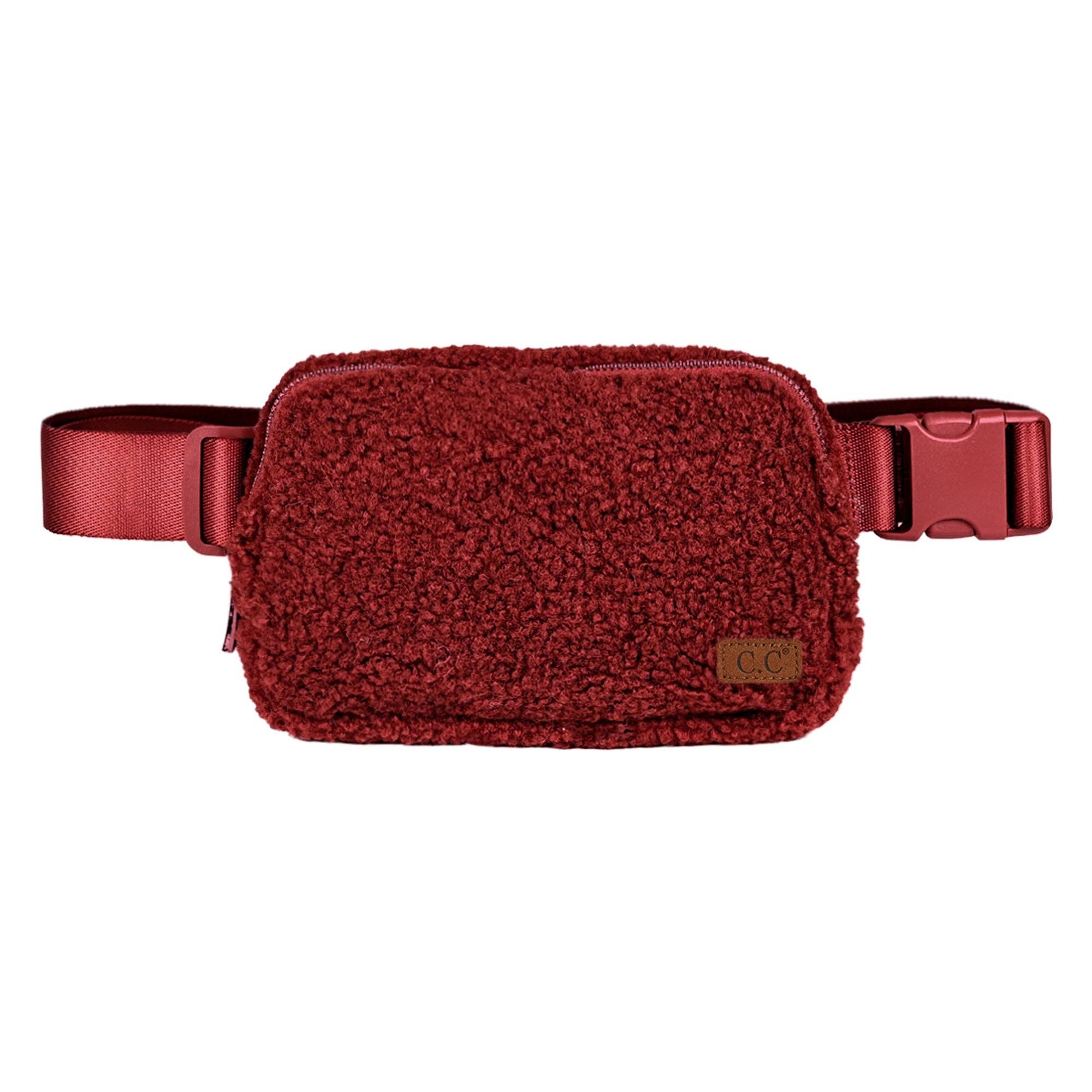 Truly Contagious - Wholesale Belt Bag - Women's - CC Sherpa Unisex Belt Bag Fanny Pack BGS00573
