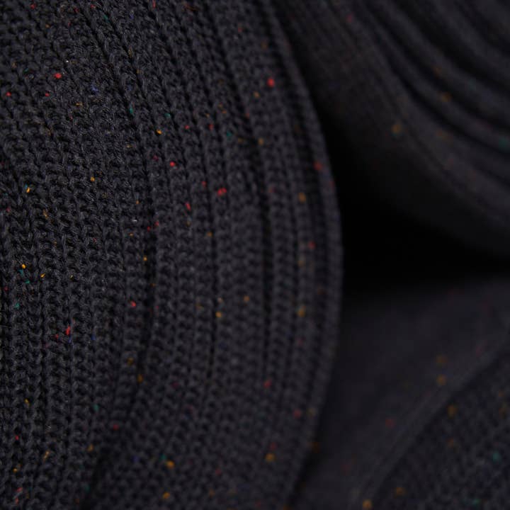 Upstate Stock - Wholesale Beanie – Unisex - Blackout Super Fine Upcycled Cotton Watchcap5