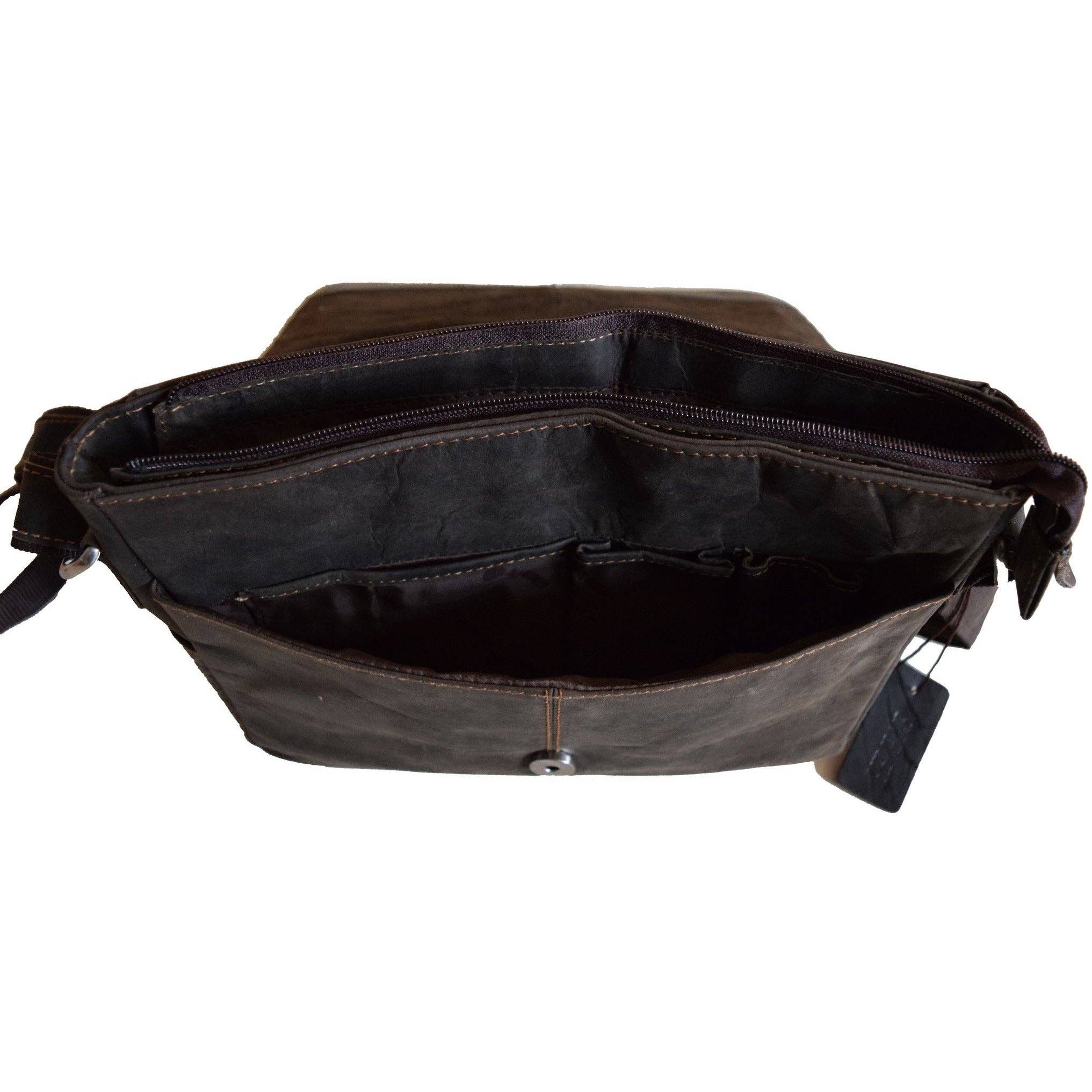 Greenwood Leather - Wholesale Messenger Bag - Unisex - Smart Messenger Steven 13" - GW1156