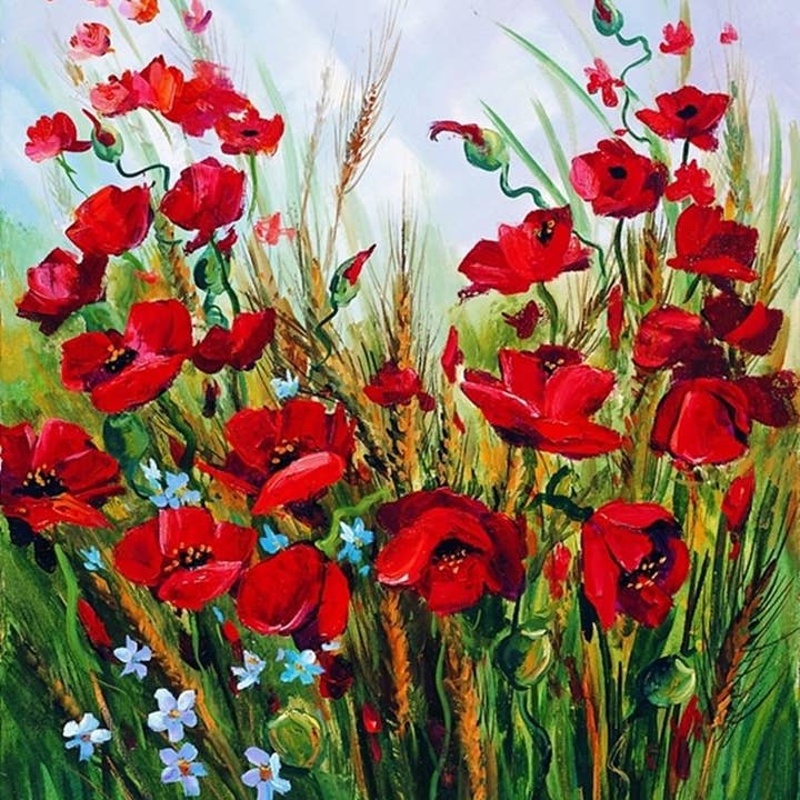 Bernardino Gianola - Papaveri per la vendita all'ingrosso da parte di Migneco & Smith