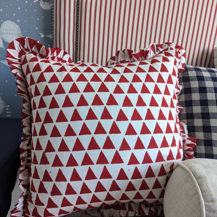 LNH EDIT - Wholesale Throw pillow cover - Sophie Frill Cushion Cover, 2 sizes4