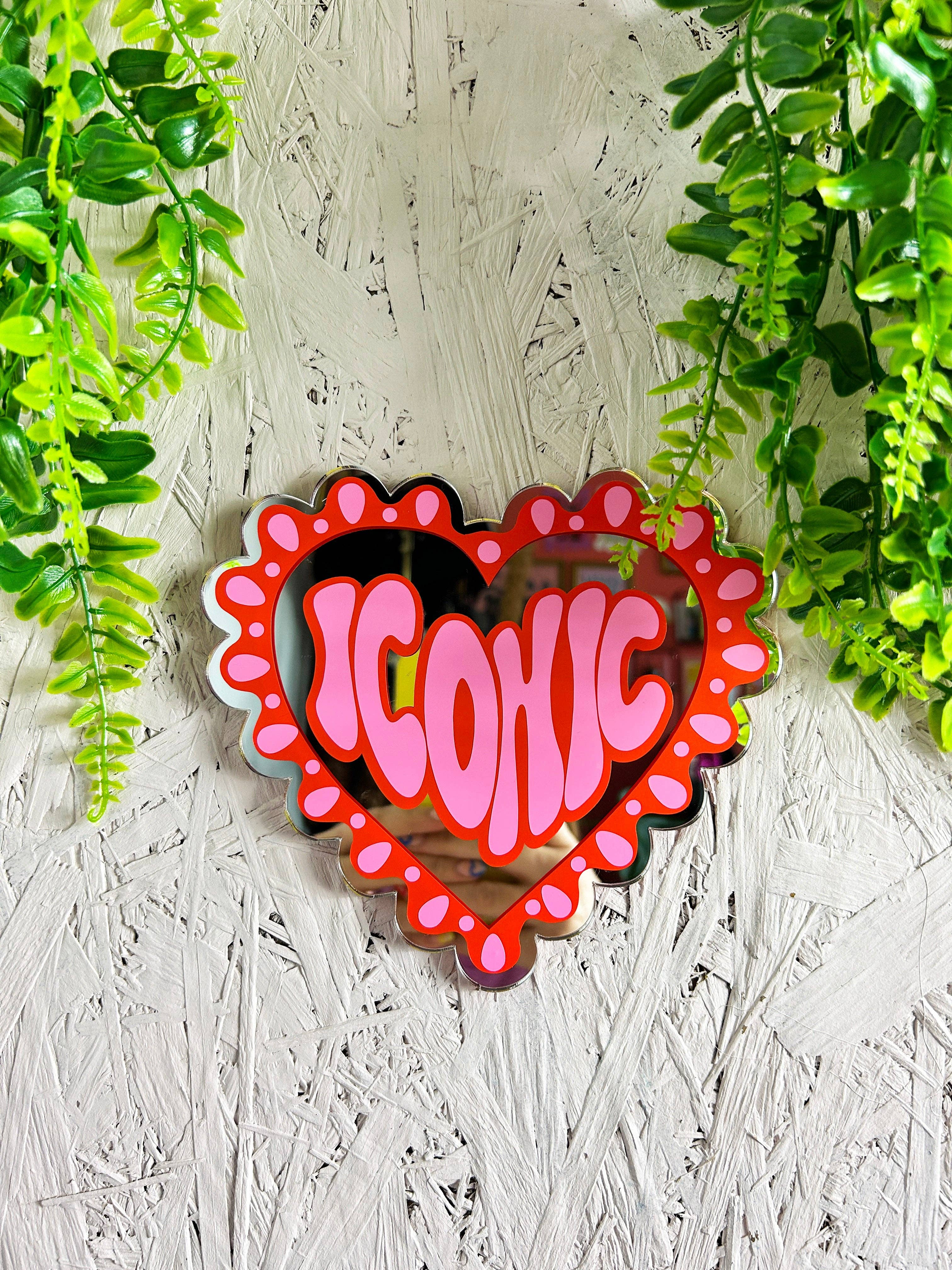 Printed Weird - Vente Miroir mural - Miroir You are ICONIC2