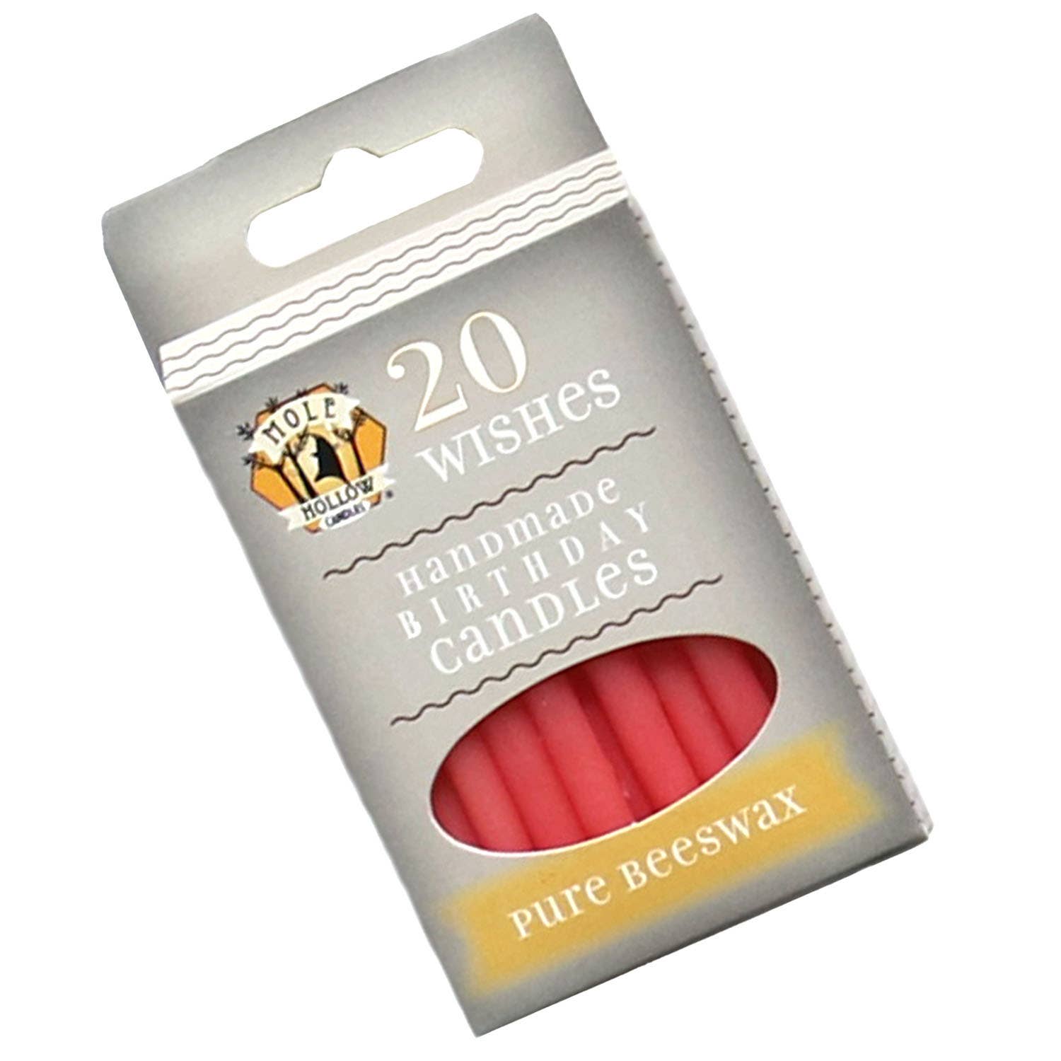 Mole Hollow Candles - Wholesale Cake Candle - Pure Beeswax Birthday Candles with 100% Cotton Wicks3