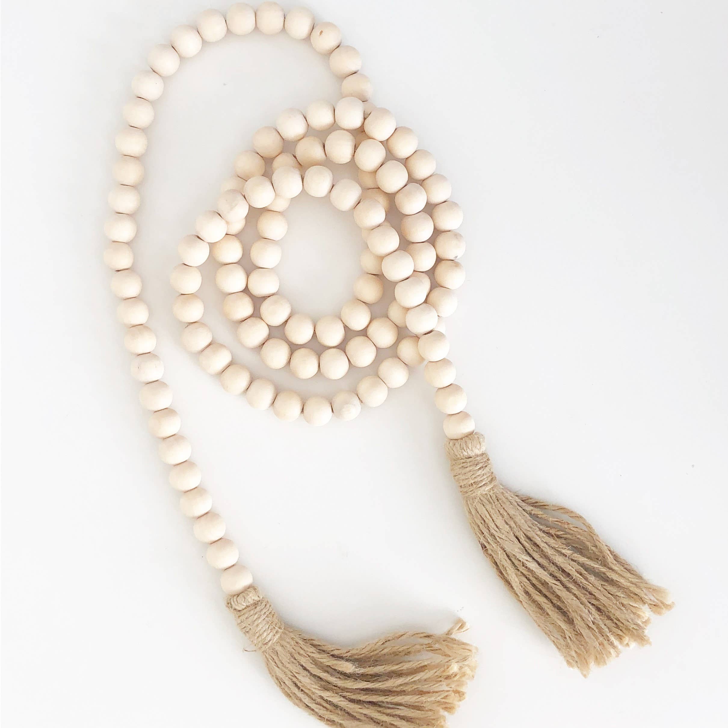 Foundations Decor - Vente Fanion/guirlande - Guirlandes de perles en bois - couleurs et formes classiques18