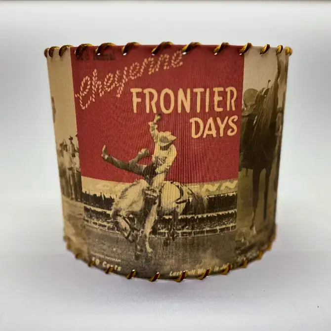 Red Dirt Ranch Clothing Company - Wholesale Lamp Shade - Lampshade Cheyenne Frontier Days Vintage Rodeo5