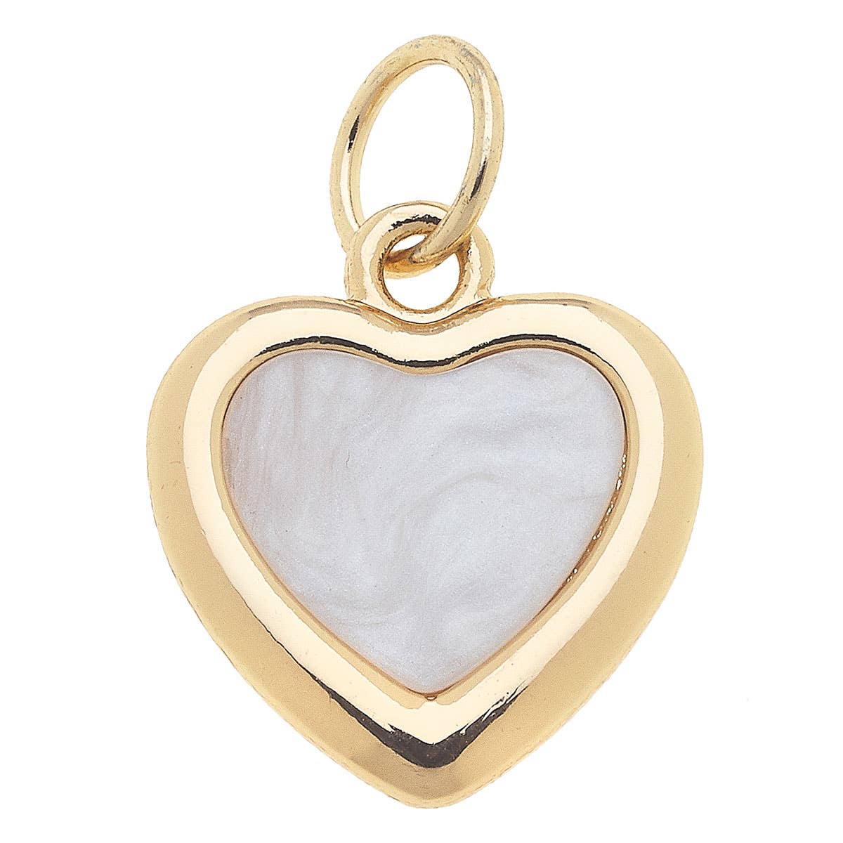 Canvas Style – wholesale Individual charm/pendant – Outline Charm in Mother of Pearl3