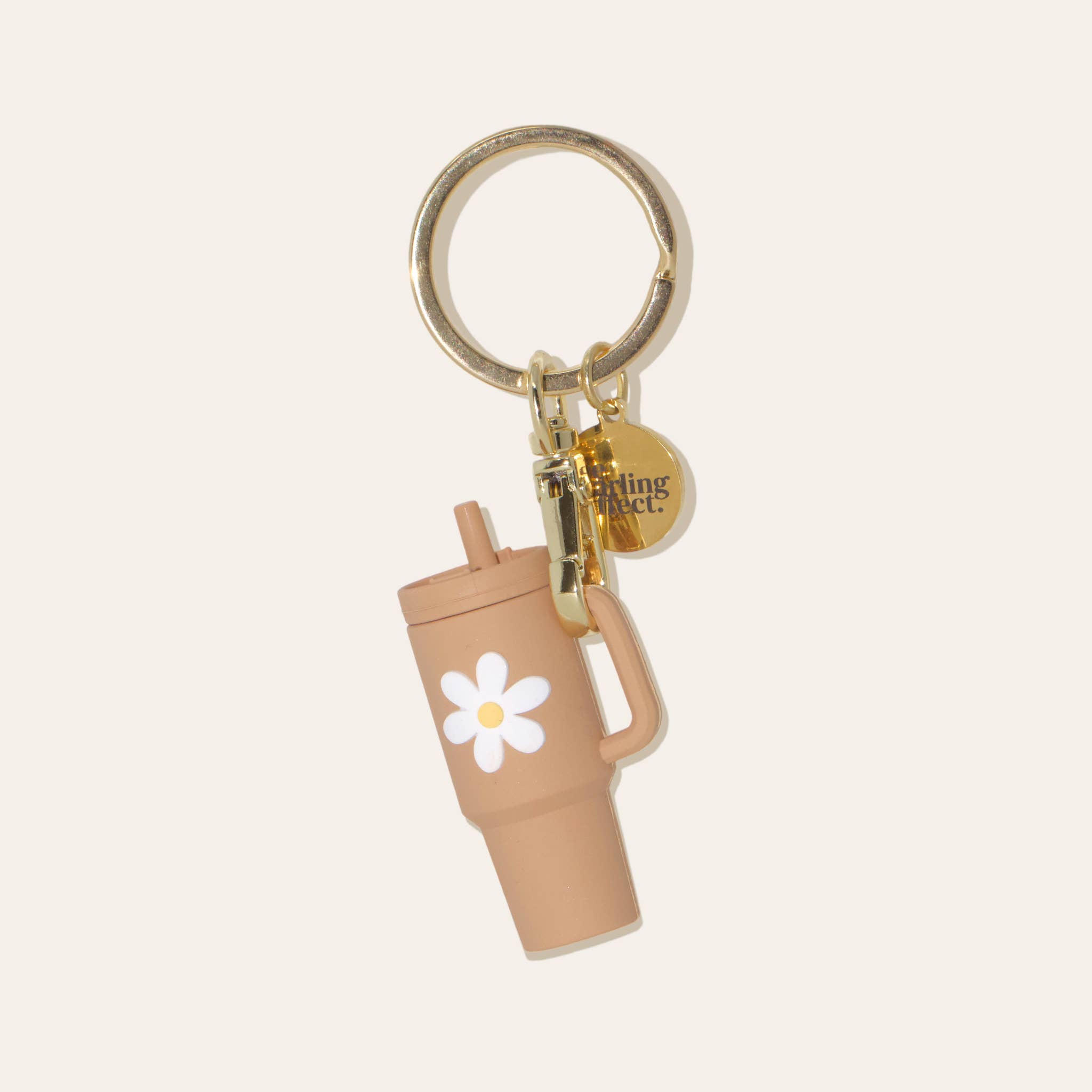 The Darling Effect - Wholesale Keychain - Women's - Tiny Tumbler Keychain - Sandstone2