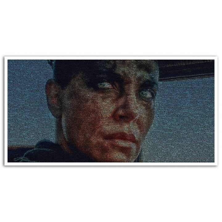 Robotic Ewe – wholesale Art print – Mad Max: Fury Road - Screenplay Art Print - Furiosa Portrait4