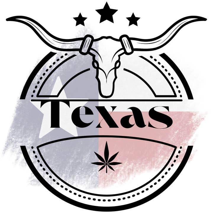 Texas Longhorn sticker voor wholesale door Wear Us Out