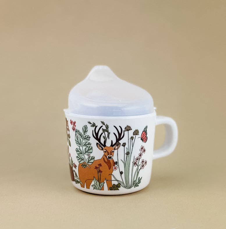 Helmsie - Wholesale Drinking Glass/Cup - Kids & Baby - Mountain Animal Sippy Cup