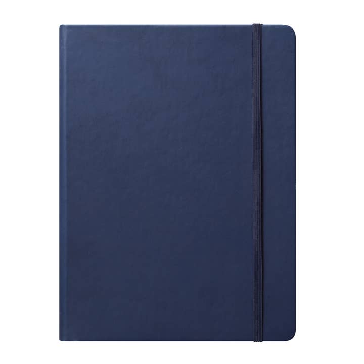 Large Navy Blue Journal for wholesale by Eccolo
