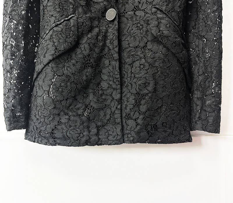 Productseeker – Großhandel Set aus Oberteil und Hose (NICHT Loungewear) – Damen – 30Y Eleganter Spitzenanzug: Schicker Blazer & Slim Fit gerade Hose Set20