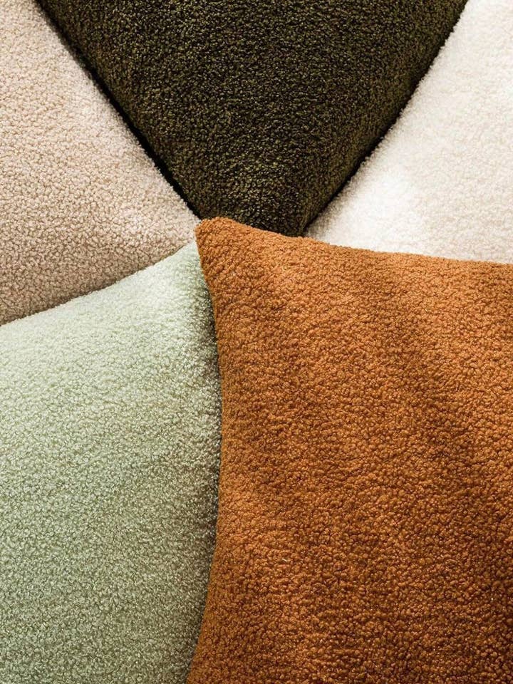 Bløde og hyggelige teddy pudebetræk 45x45 cm for engroshandel hos Warmpi