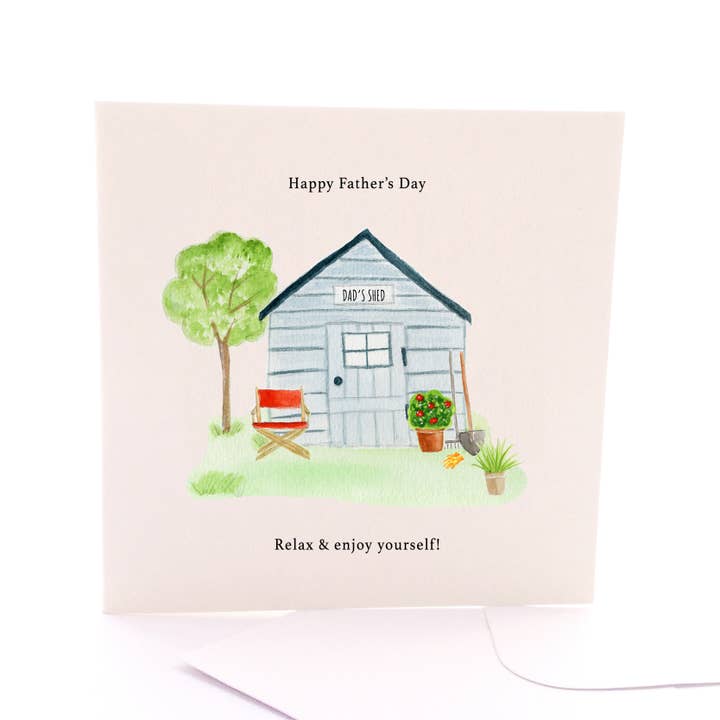 Pleasant Tree - Wholesale Father’s Day card - Shed Dad- Father's Day Card