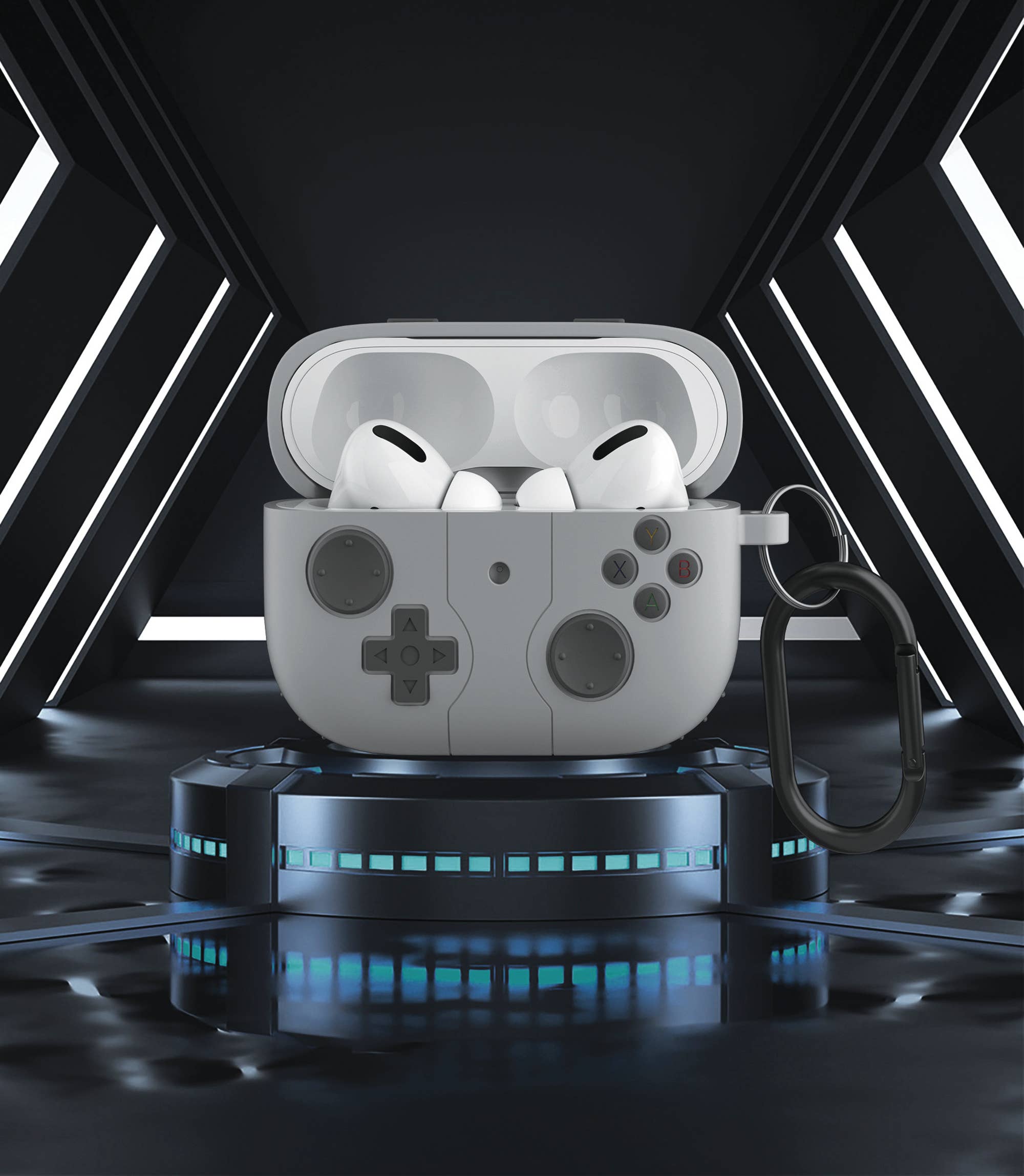 LAX Gadgets – wholesale Airpod-/Öronsnäckefodral - Herr – AirPods Pro-fodral med spelkontroll, inklusive detaljhandelsförpackning4