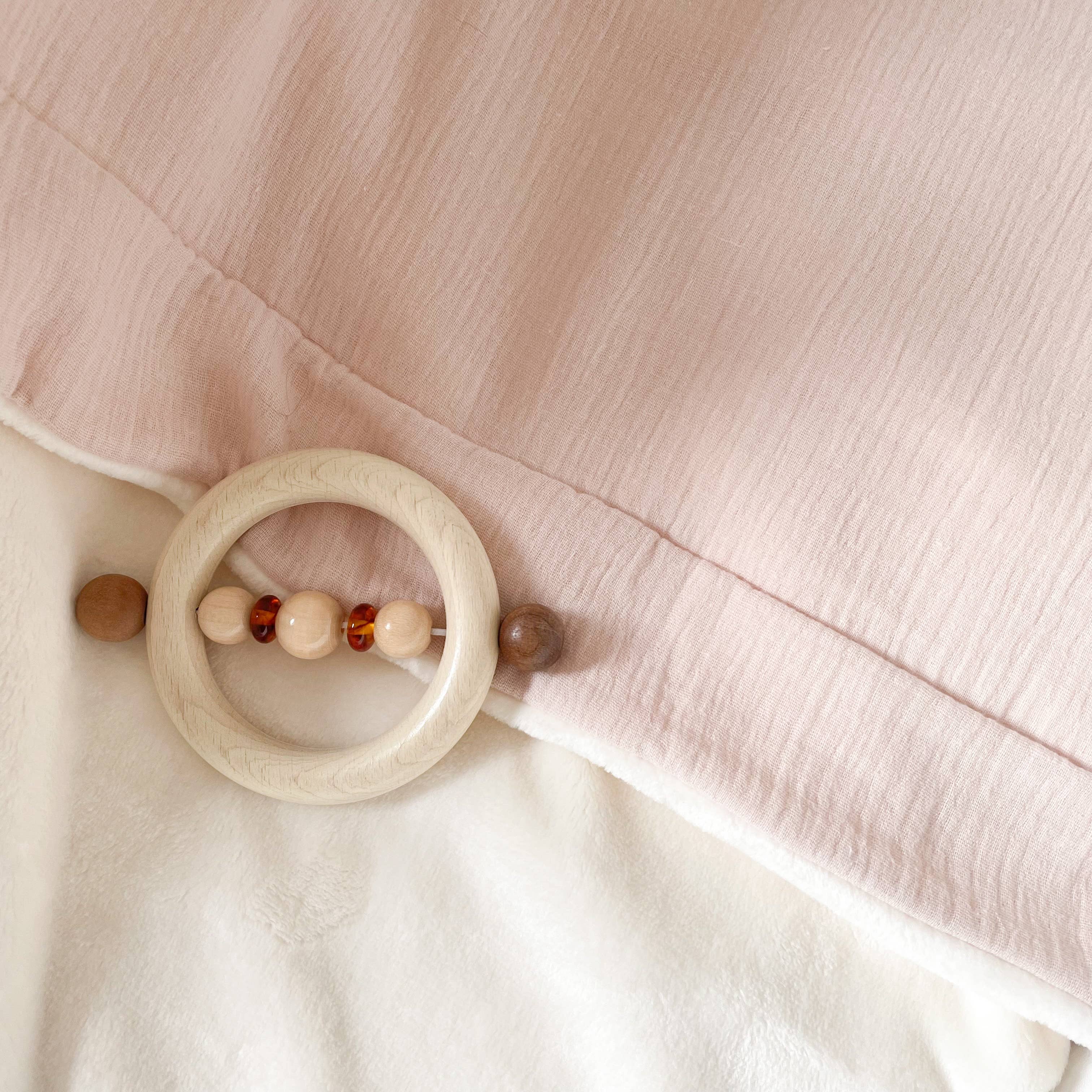 Les Juliettes Paris - Wholesale Bedding Blanket - Kids & Baby - All season soft toy baby blanket - Powder pink3