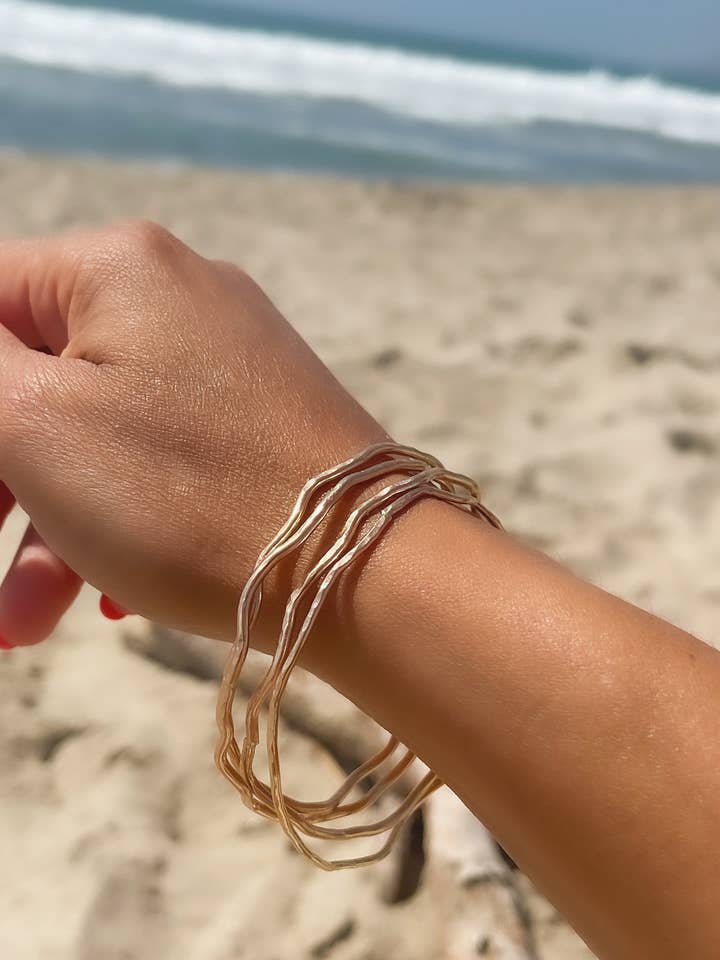 Marejada bangle for wholesale by Kala Handmade With Love