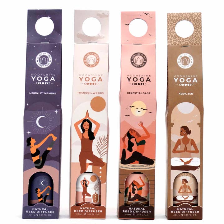 R. Expo/Song of India - Wholesale Reed Diffuser - Celetial Sage Yoga Reed Diffuser2