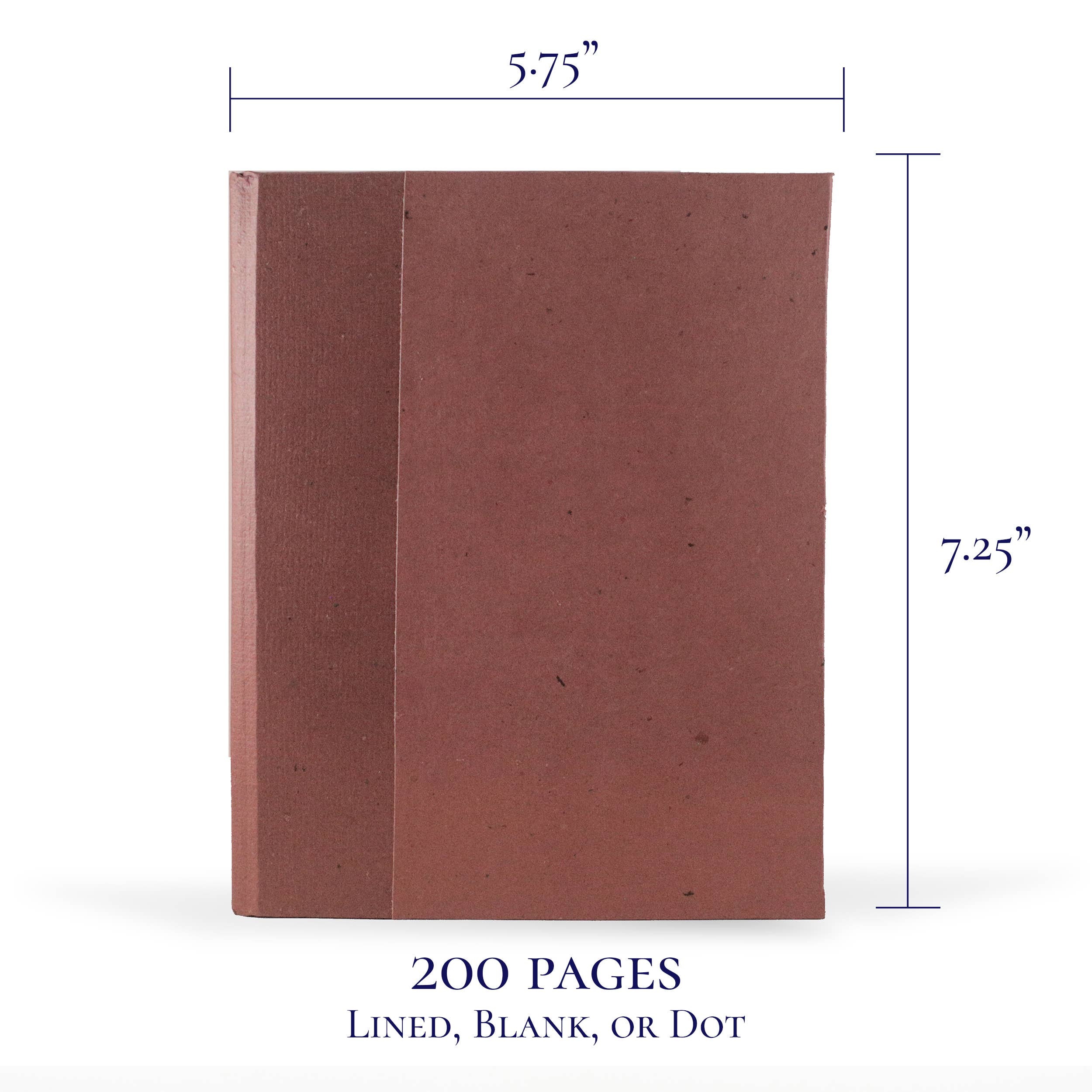 Barrovian Books - Wholesale Journal/Diary - Oxblood | Handmade Journal2
