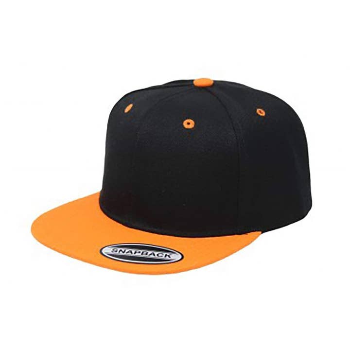 Bandanas Wholesale - Wholesale Flat-brimmed cap – Unisex - Pack of 6 Snapback Cap Hat Flatbrim Adjustable in Bulk0