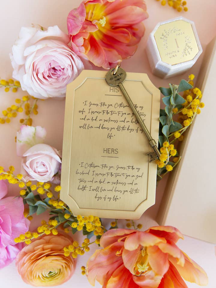 Key To My Heart Custom Heirloom for wholesale by The Mrs. Box