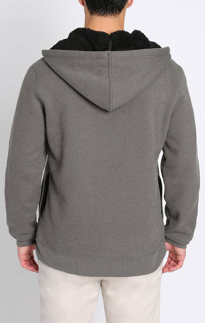 JACHS NY - Wholesale Hoodie - Men's - Sherpa Lined Ultra Soft Ribbed Hooded Henley9