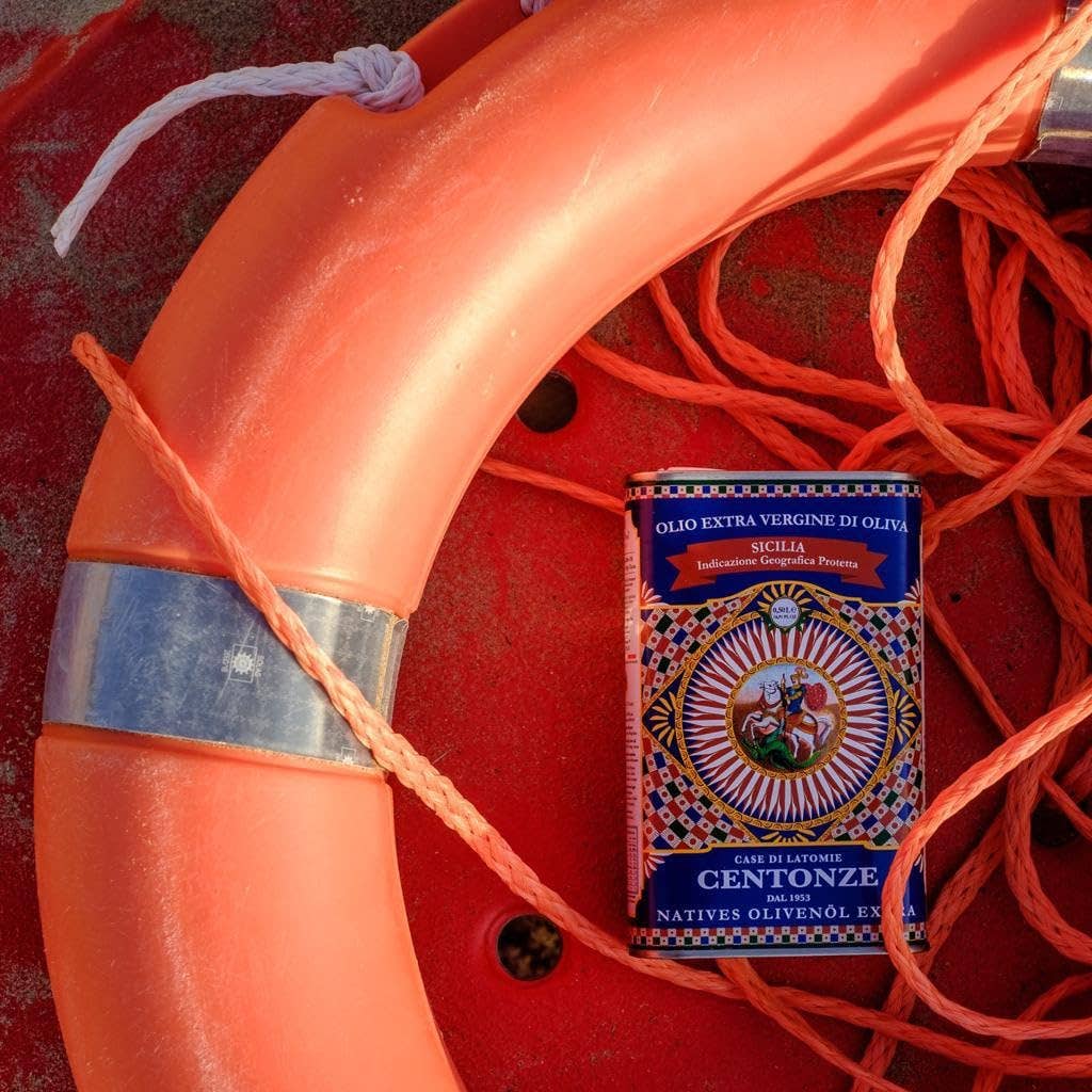 Ciao Imports - Wholesale Olive Oil - Centonze, 'Case di Latomie' I.G.P. Extra Virgin Olive Oil, Iconic Tin (500ml/16.9 fl oz)5