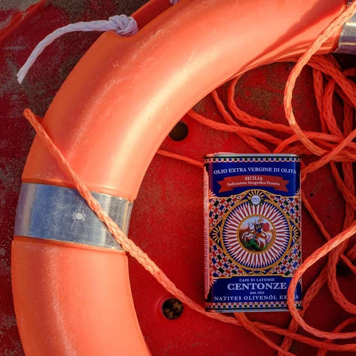 Ciao Imports - Wholesale Olive Oil - Centonze, 'Case di Latomie' I.G.P. Extra Virgin Olive Oil, Iconic Tin (500ml/16.9 fl oz)5