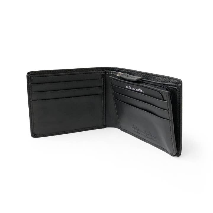 Club Rochelier - Wholesale Wallet - Men's - Men's Slim Wallet With Zippered Pocket3