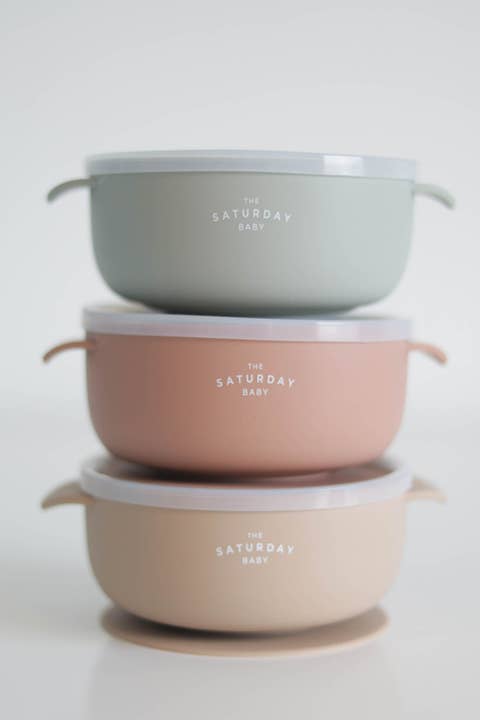 The Saturday Baby - Wholesale Bowl - Kids & Baby - Suction Bowl With Lid14