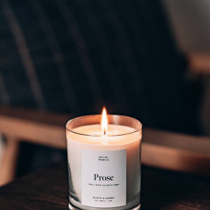 Hearth & Hammer - Vente Bougie en bocal - Bougie Prose Catalog Book1