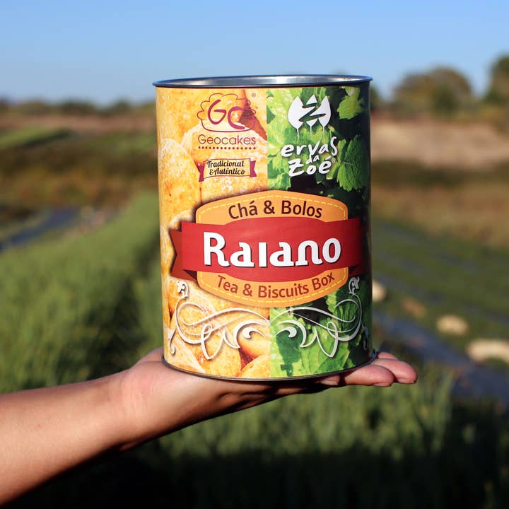 Ervas da Zoé - Wholesale Loose Tea - 75. Lemon Balm Tea with Rosemary + Biscuits (30g+140g) Bio