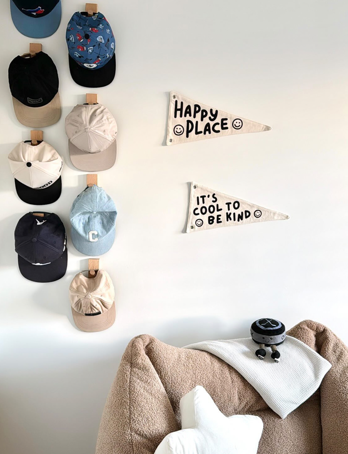 Cherrypick - Wholesale Flag - It's Cool To Be Kind Canvas Pennant Flag - Kids Decor8