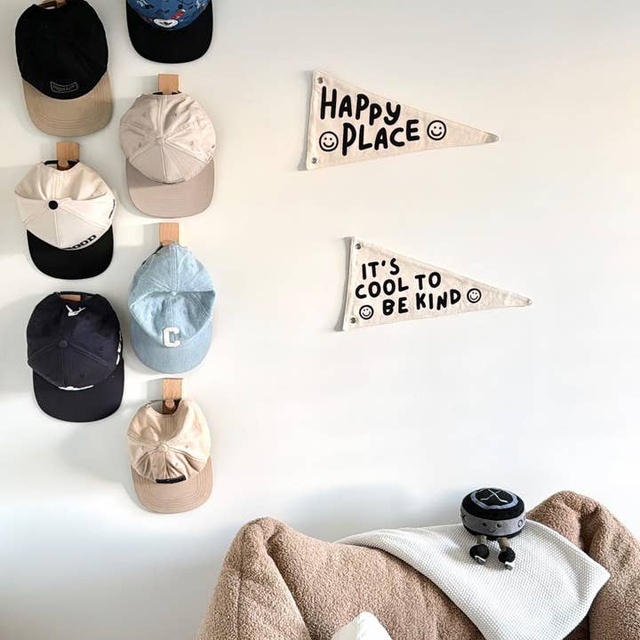 Cherrypick - Wholesale Flag - It's Cool To Be Kind Canvas Pennant Flag - Kids Decor8