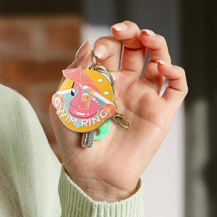 Llavero personalizado de esmalte duro, promoción de eventos y marcas para venta al por mayor de GSJJ