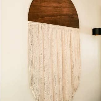 Imoha - Wholesale Decorative Panel - Macrame wandpaneel Wood Natural1