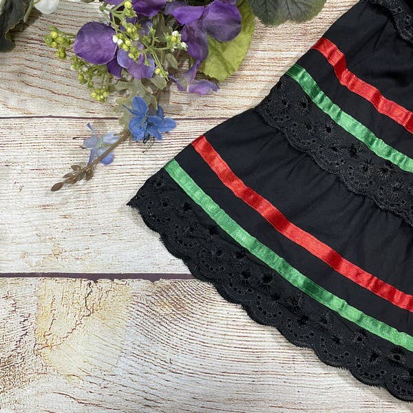 Black Girls Traditional Mexican Cinco De Mayo Fiesta Dress 2-14 for wholesale on Faire1