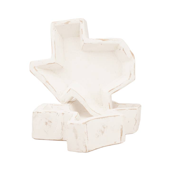 My Amigos Imports - Vente Bougeoirs - State of Texas-Bol à pâte sculpté, moyen, 10 x 10 bougies9