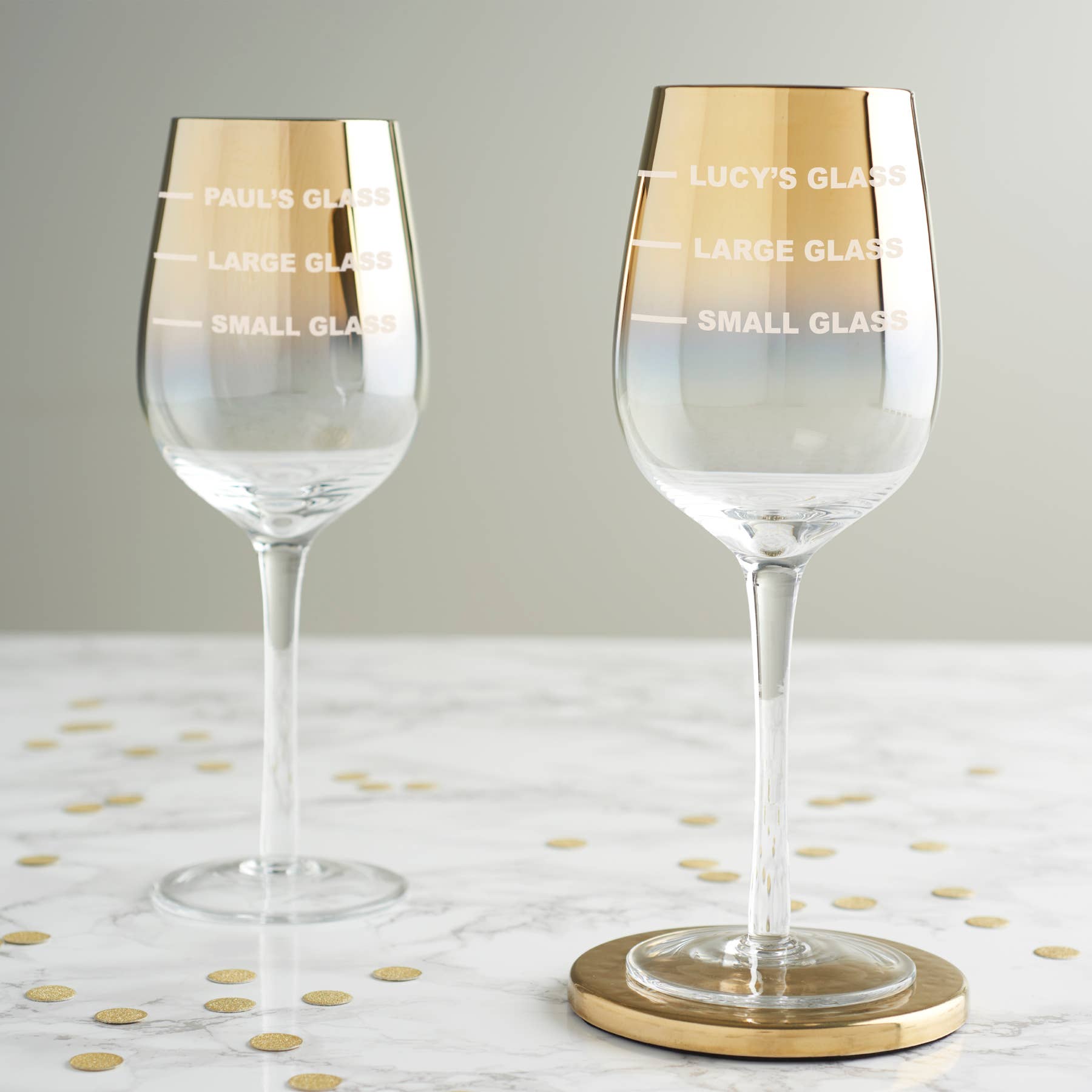 Becky Broome – wholesale Wine glass – Limited Edition Personalised Drinks - CATHY1
