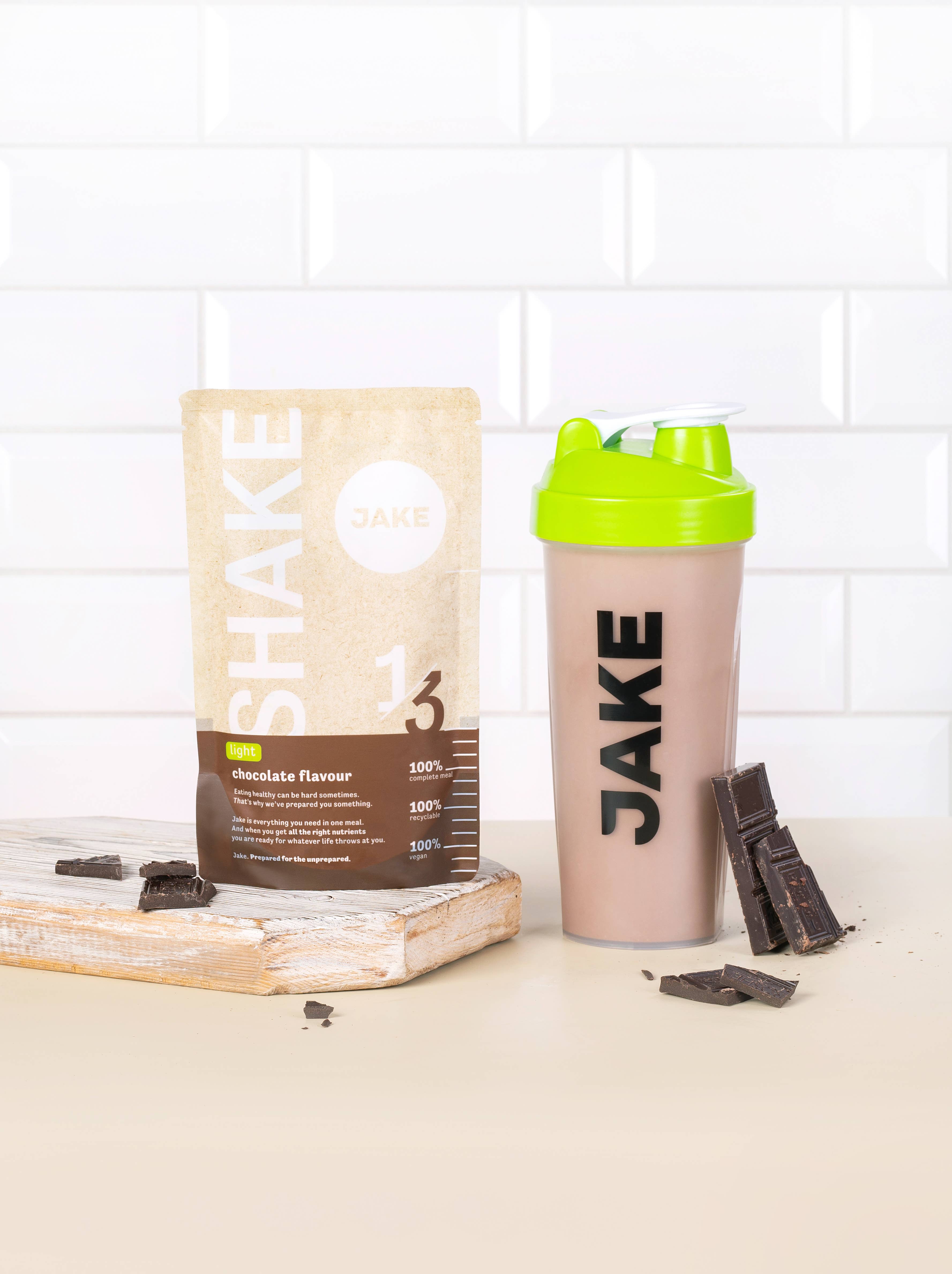 Jake Nutritionals B.V. - Wholesale Powdered Health Drink - Jake Light Chocolateshake1