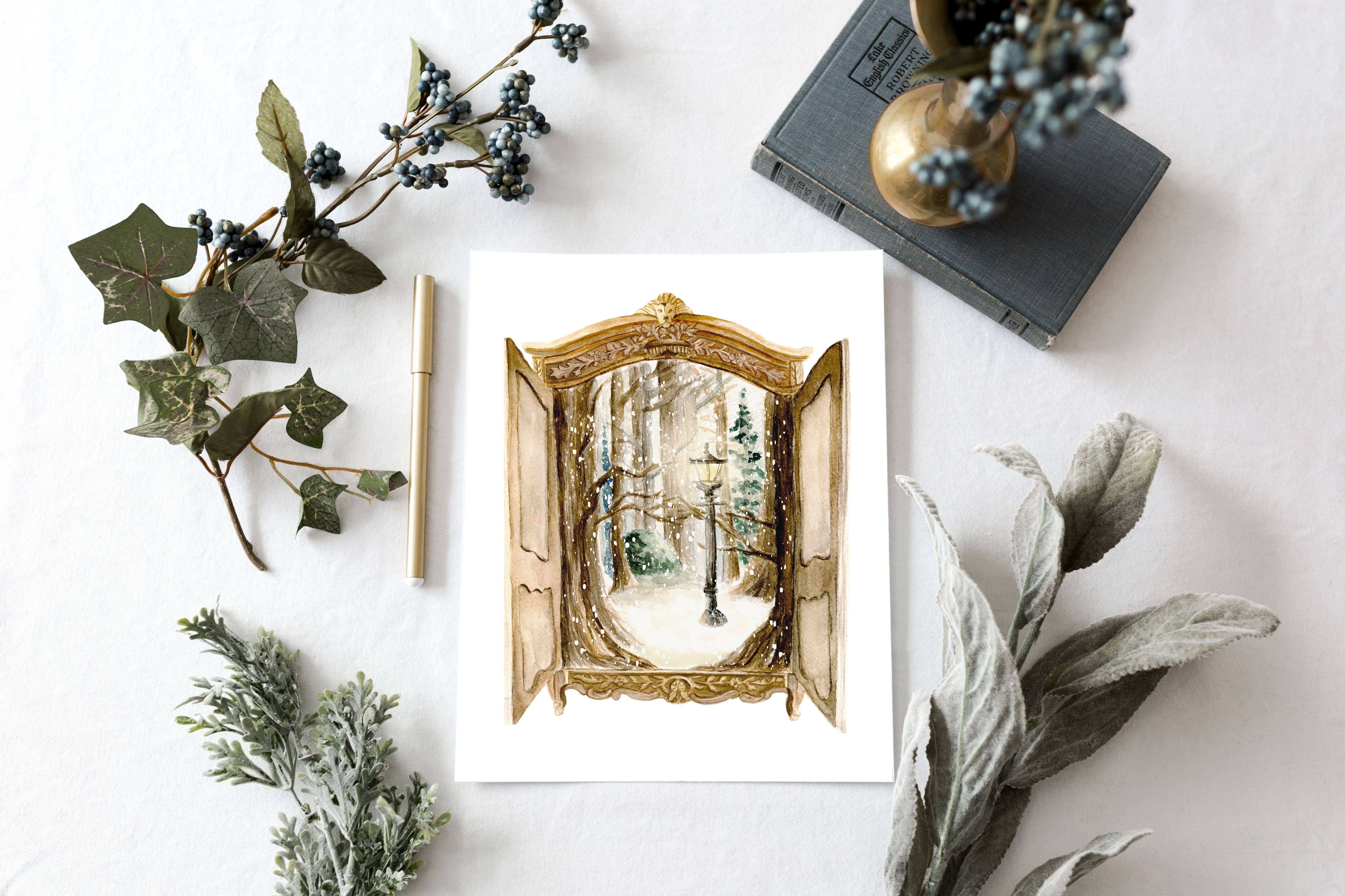 Fox and Wild - Vente Affiche d'art - Imprimé magique pour garde-robe8