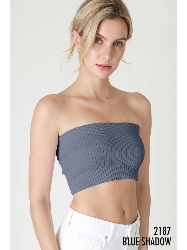 NIKIBIKI - Wholesale Bustier - Women's - NS8213 - Wide Ribbed Tube Top5