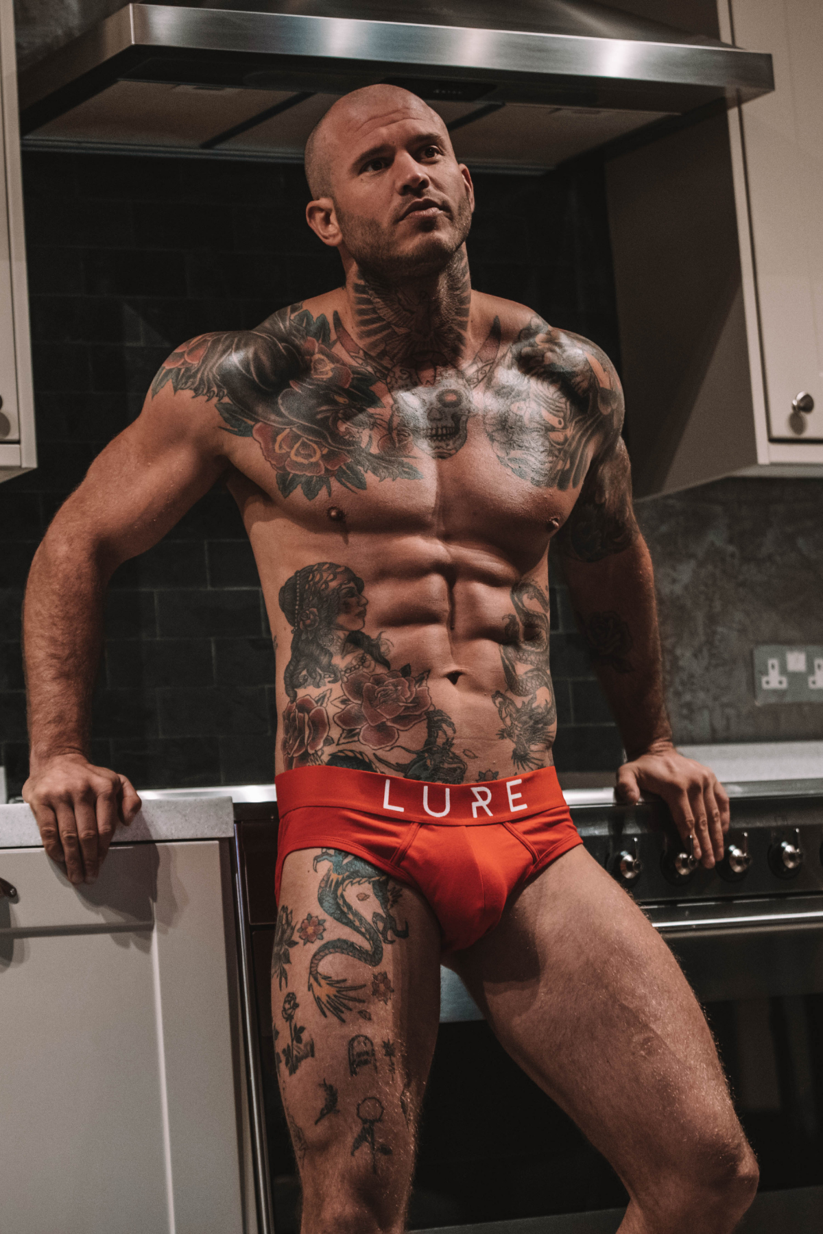 Lure Menswear LTD - Wholesale Underwear - Men's - Lure Red Brief3