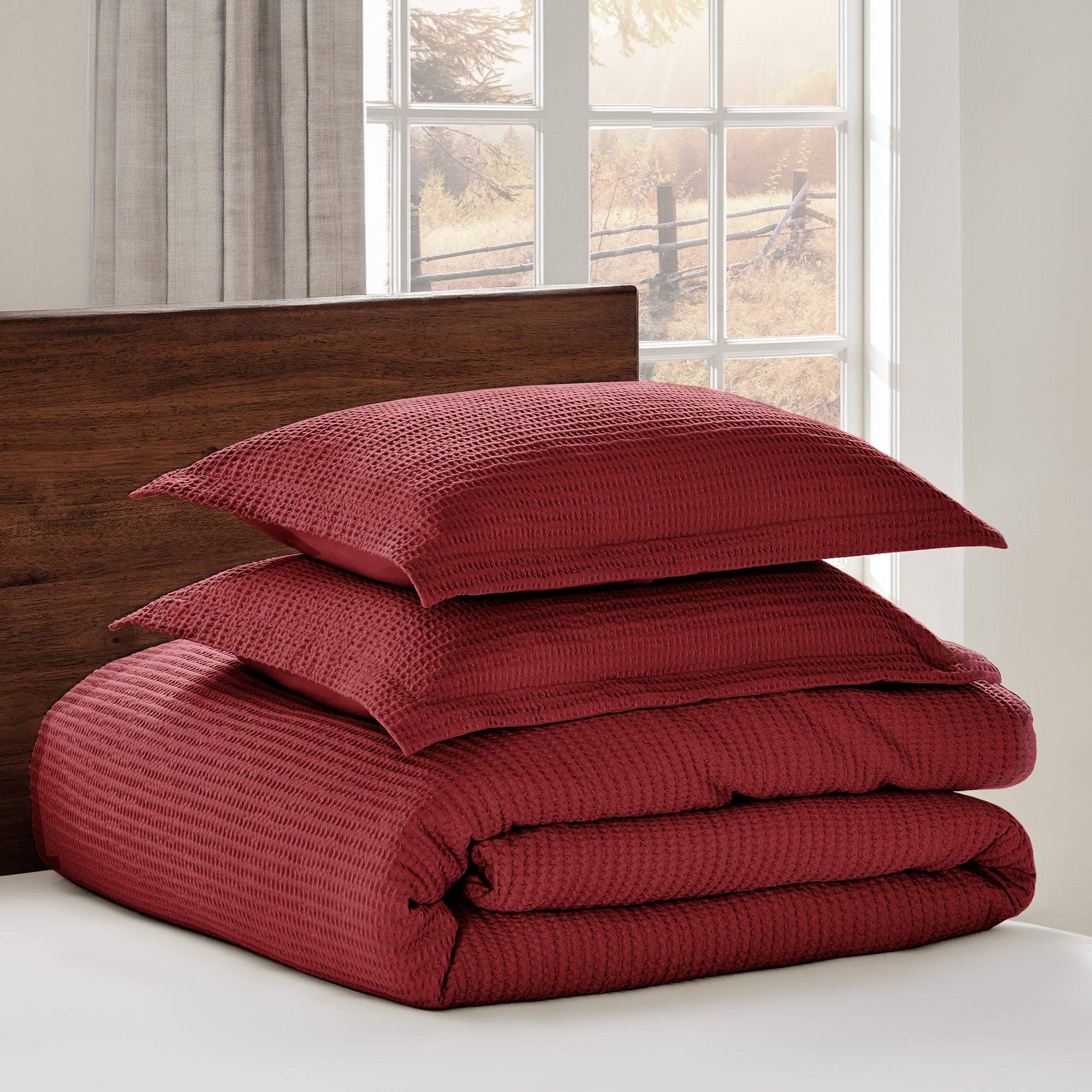 Levtex Home - Wholesale Bedding Set - Cloud Waffle Duvet/Comforter Set89