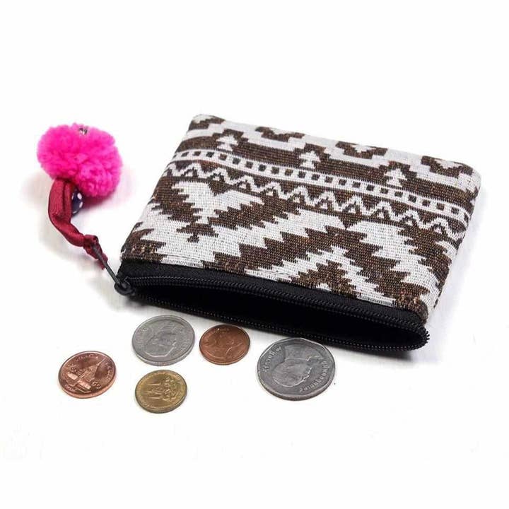 Lumily - Venta al por mayor Monedero - Mujer - Monedero bordado con pompón (varios) - Tailandia