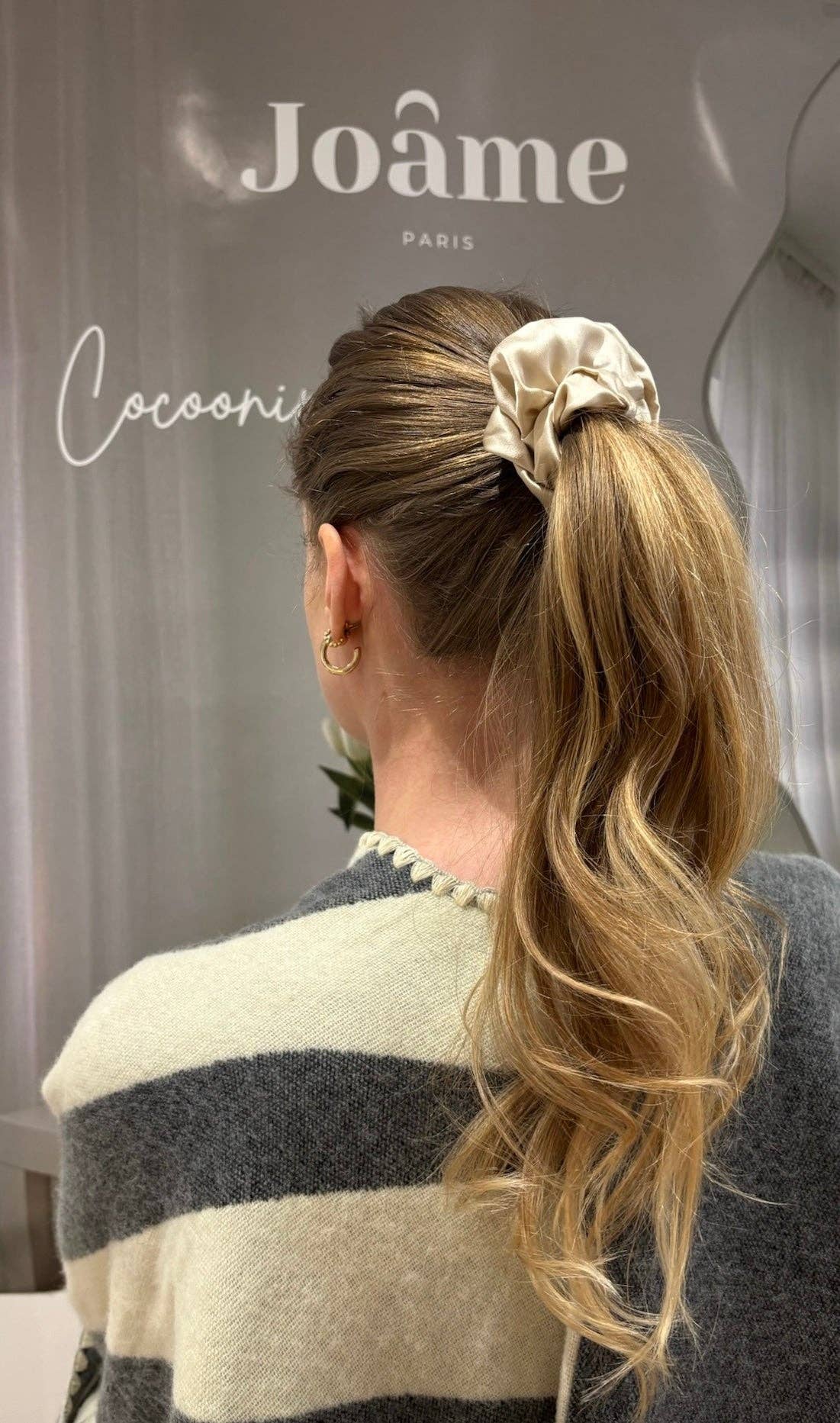 Joâme Paris - Wholesale Scrunchie - Women's - Silk scrunchie ME TIME