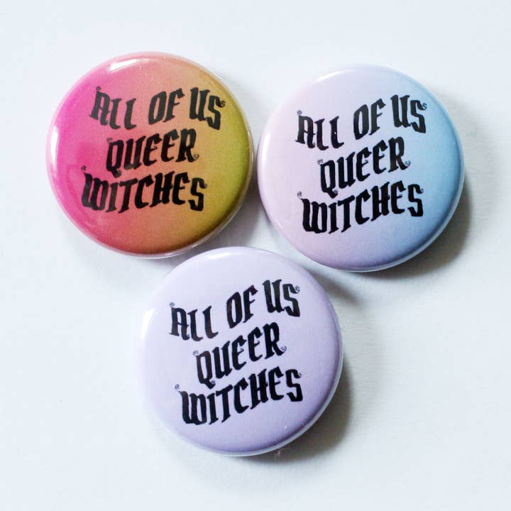 All of Us Queer Witches Button and other Purchase Wholesale queering the tarot. Free Returns & Net 60 Terms on Faire trending on Faire.