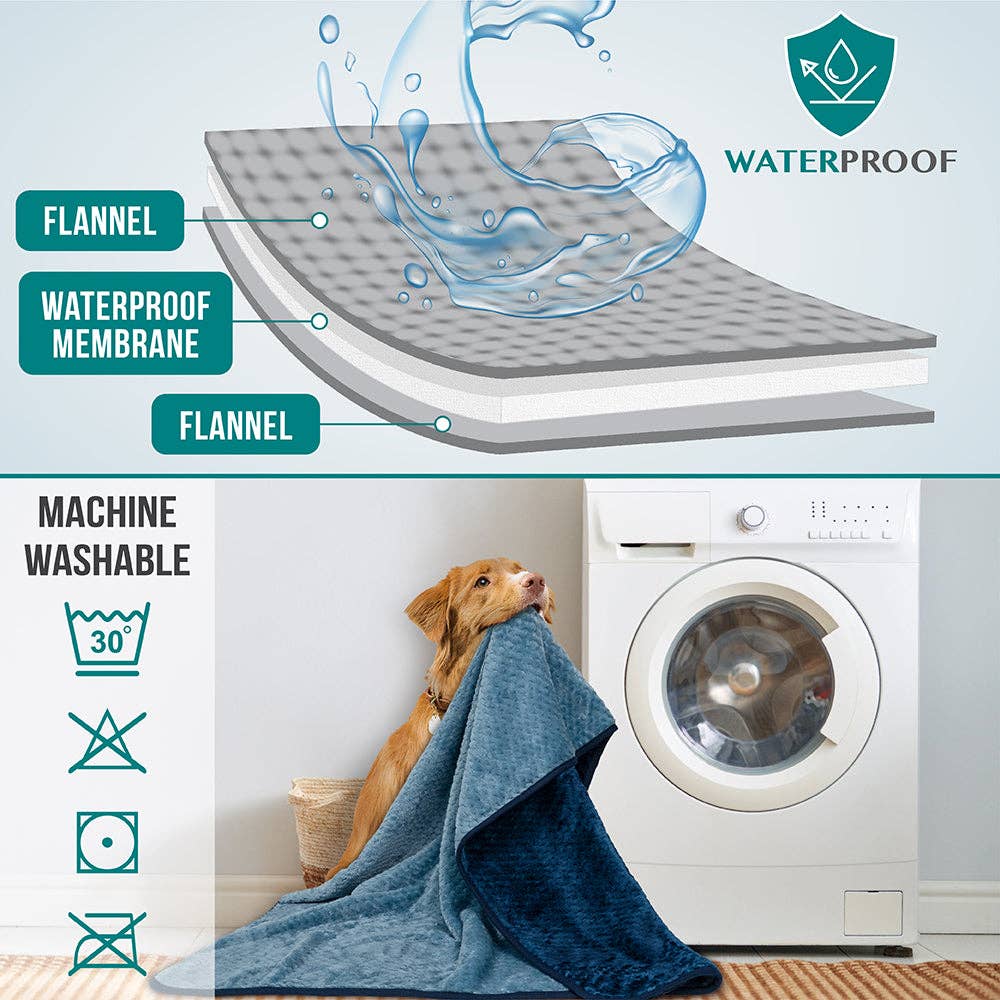 PetAmi – wholesale Pet blanket – Cat/dog – Waterproof Waffle Textured Pet Blanket30