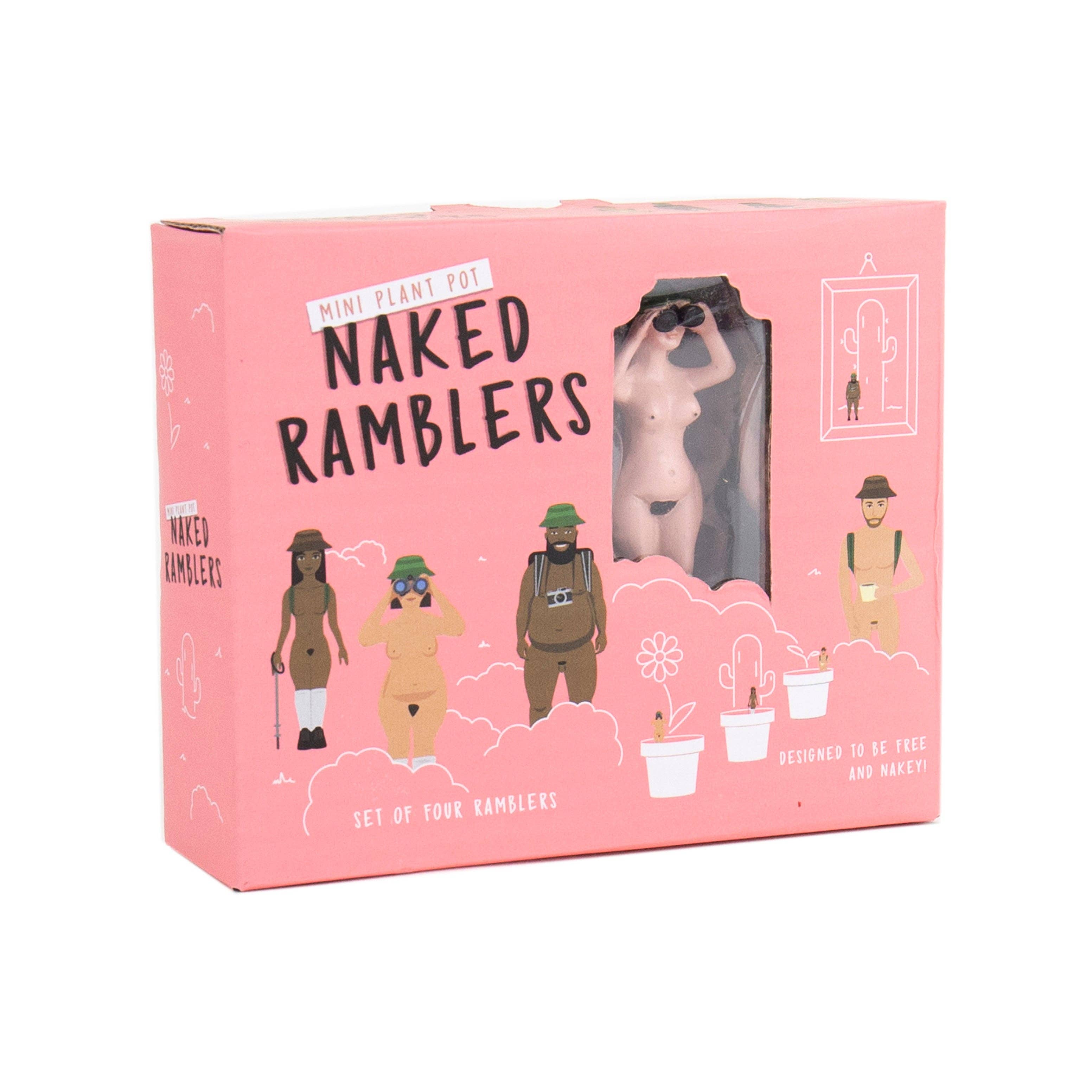 William Valentine Collection - Wholesale Garden gnome - Plant Pot Naked Ramblers2